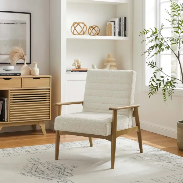 Sillón Ocasional Jensen Bouclé