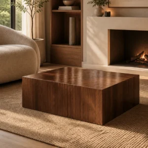 Mesa de Centro Cubo Madera