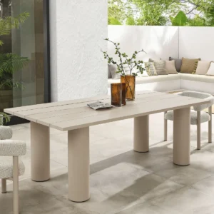Mesa de Comedor Exterior Nautica Rectangular
